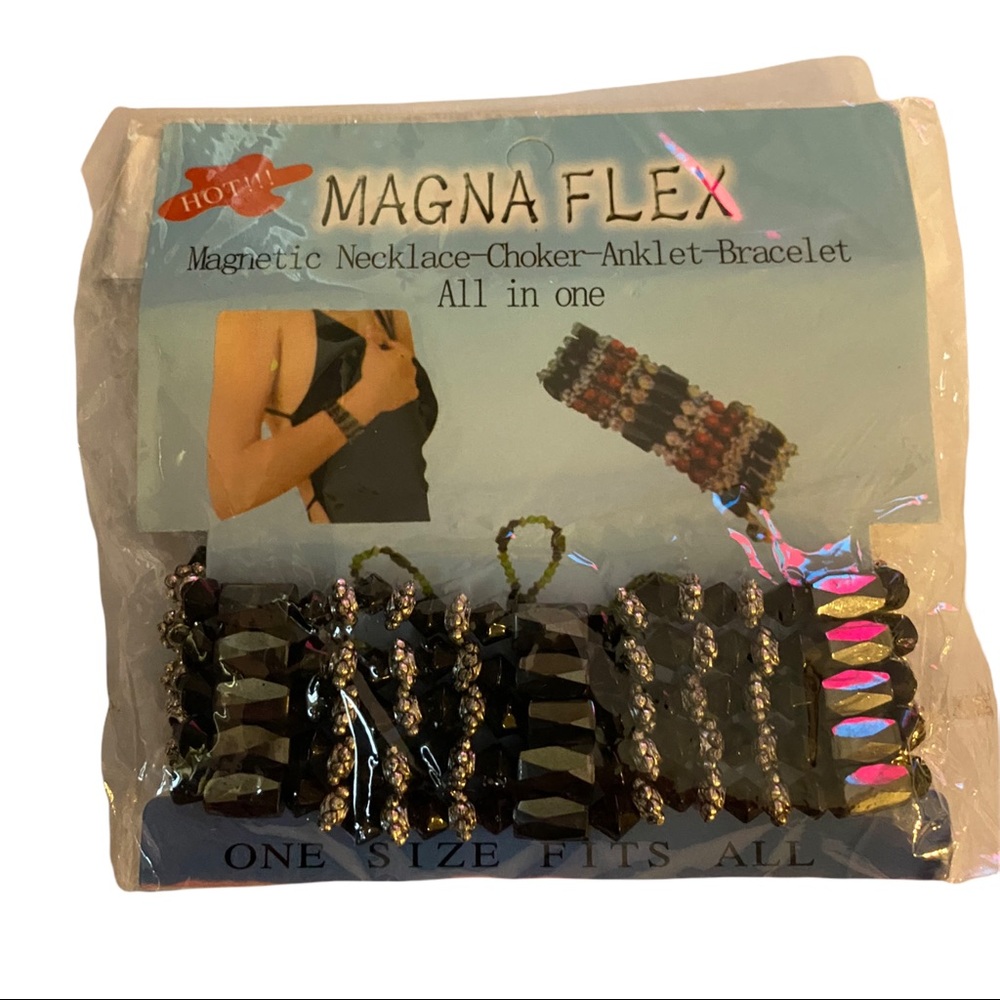 💥2/17 Magna Flex necklace chocker anklet bracelet